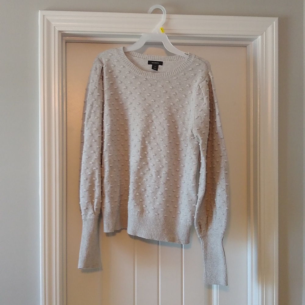 Halogen size extra small light gray sweater